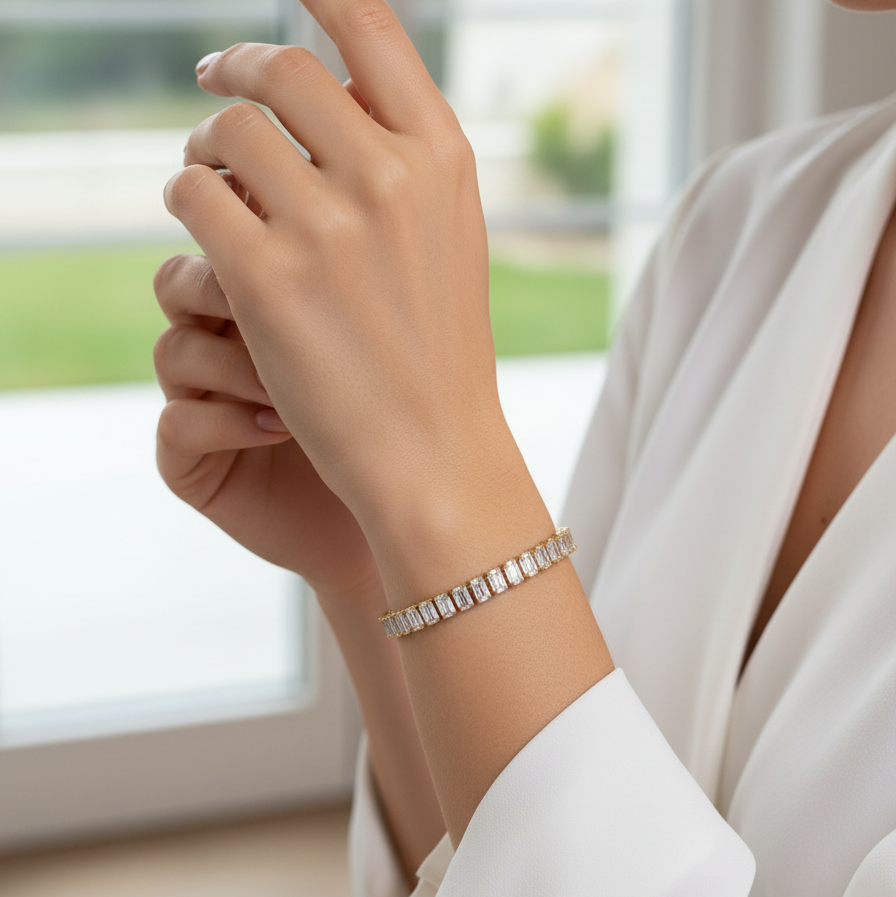 Gold-Plated Shine Bracelet