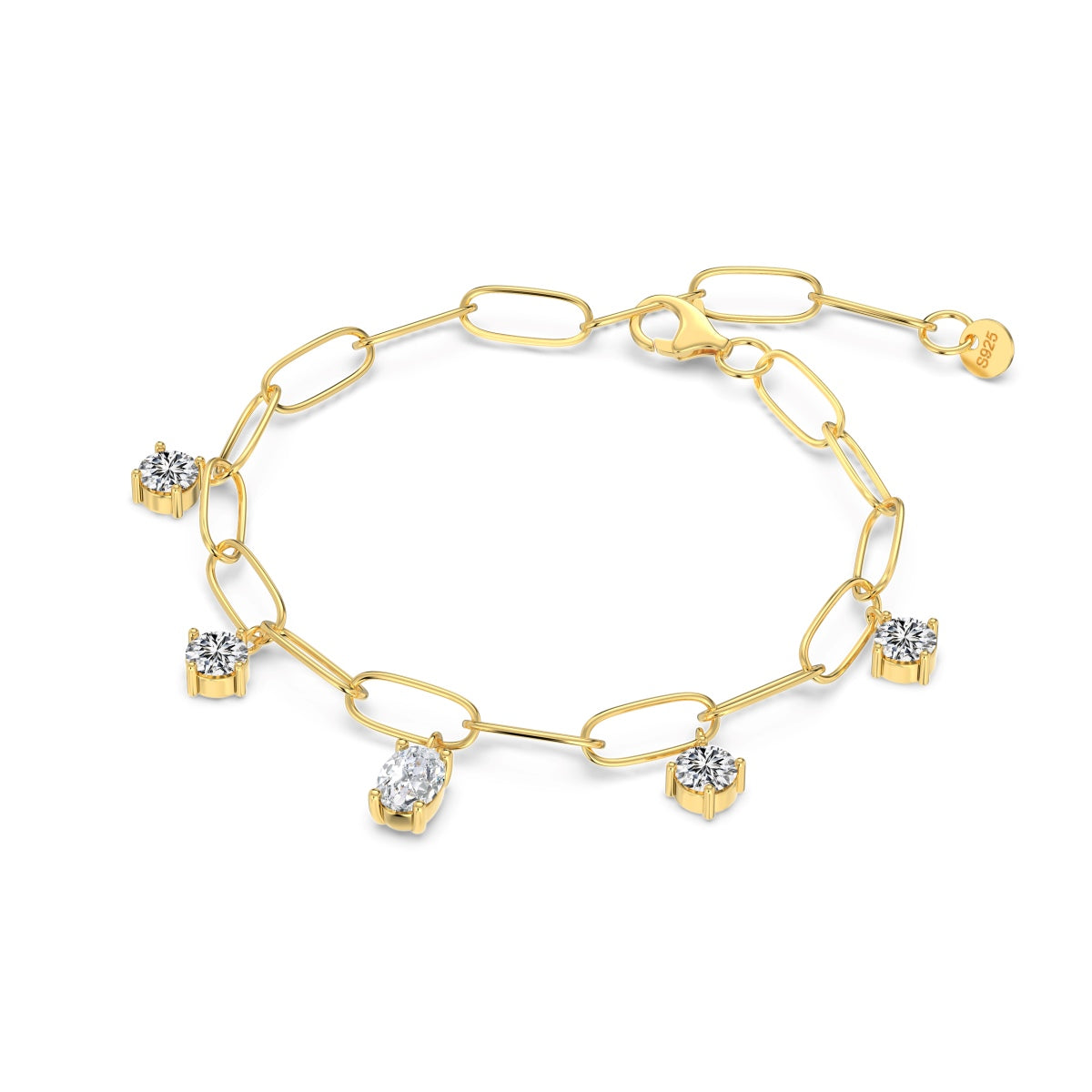 Gold-plated bracelet