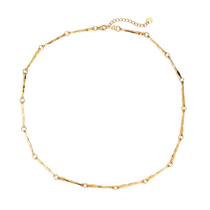 Zigzag Gold Necklace