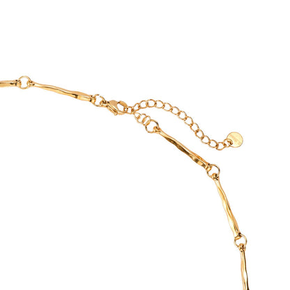 Zigzag Gold Necklace