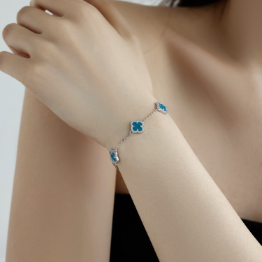 Klee-Armbänder Luxe