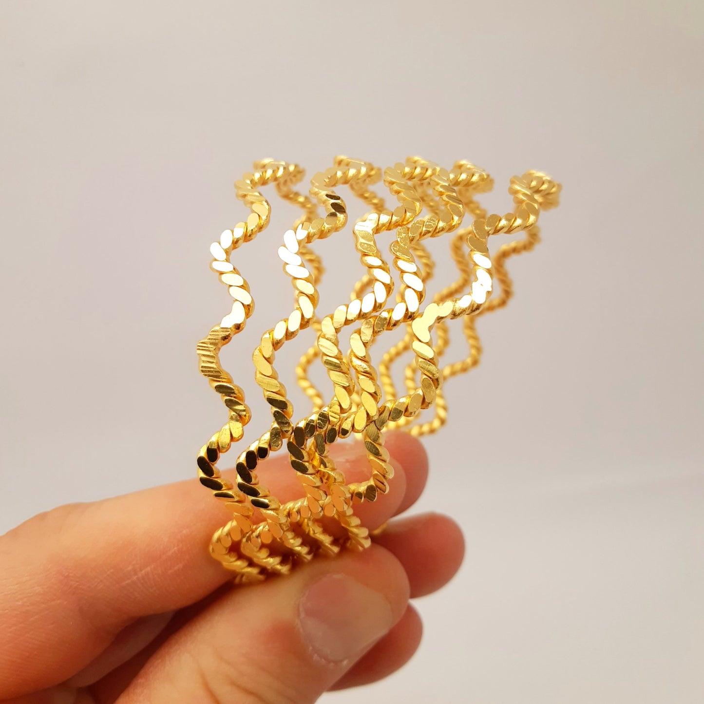 Ajda Burgu zig zag Armreif