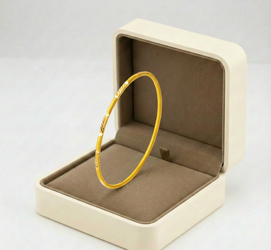 22 Ayar kaplama Ajda Altın Bilezik