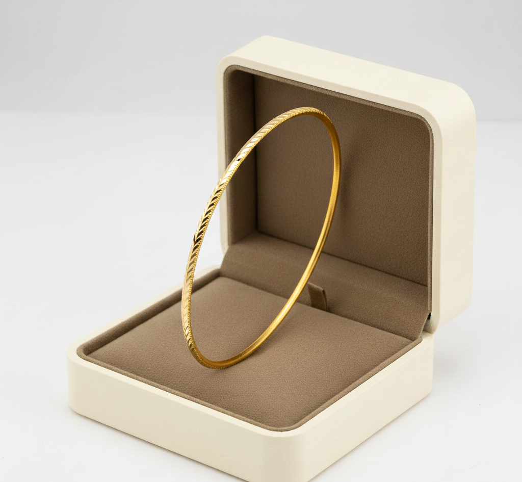 Başak Ajda 22 Ayar Altın kaplama Bilezik