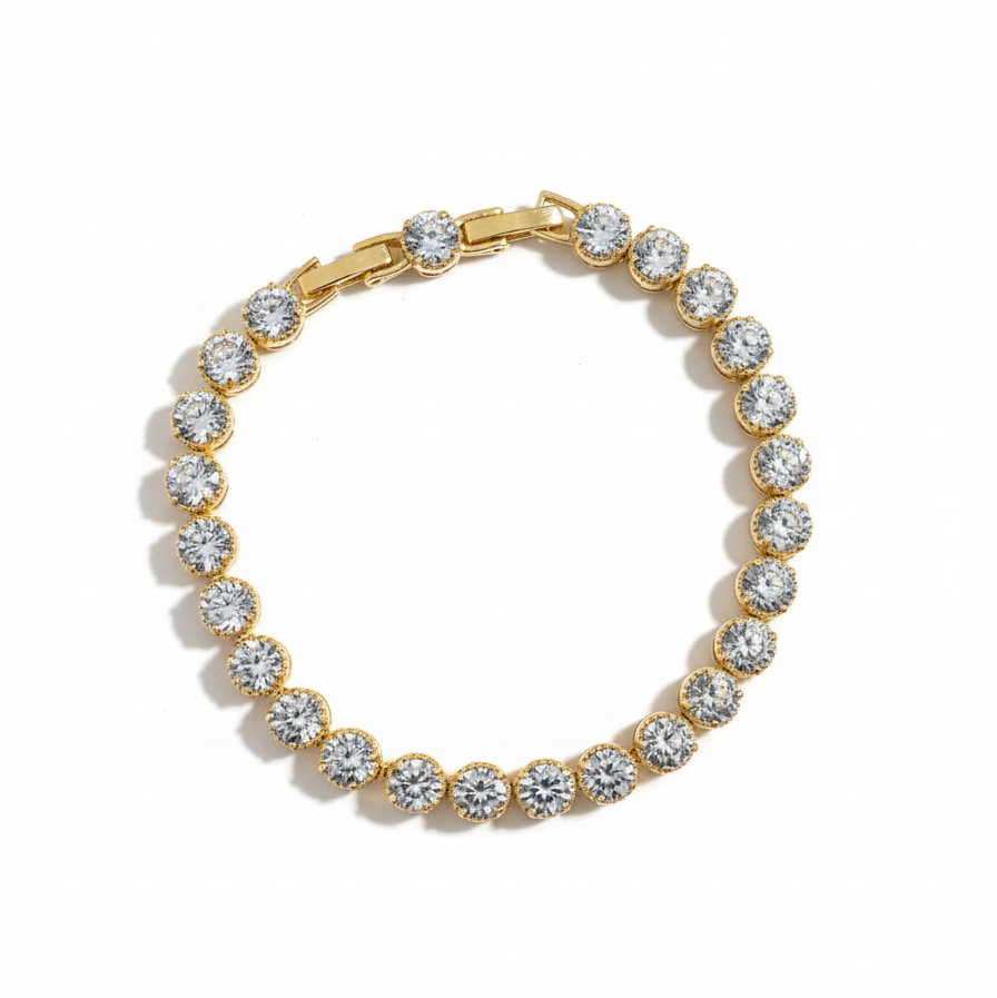 Gold-Plated Shine Bracelet