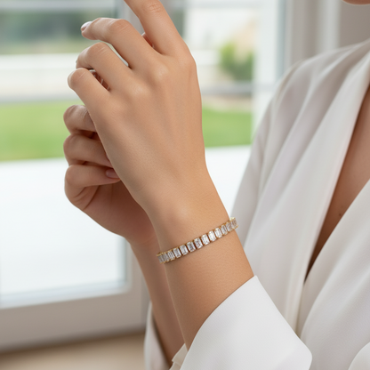 Gold-Plated Shine Bracelet