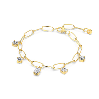 Gold-plated bracelet