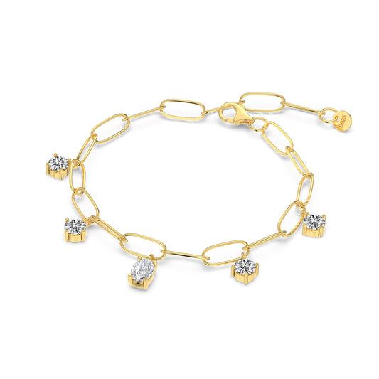 Gold-plated bracelet