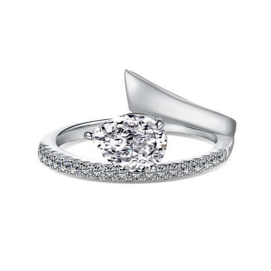Solitaire Zirconia Ring