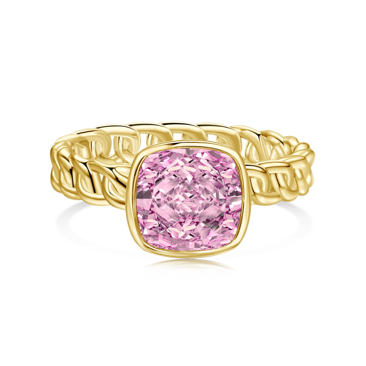Silver Ring Gold Plated