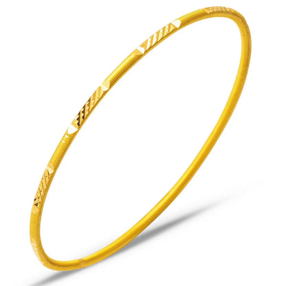 22 Ayar kaplama Ajda Altın Bilezik