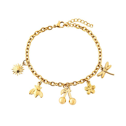 Cherry Charm Bracelet