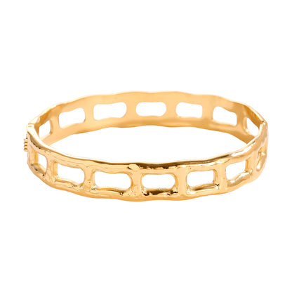 Openable Zirconia Steel Bracelet